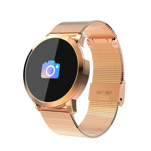 Q8A 0.95 inch OLED Screen Display Steel Strap Bluetooth Smart Watch, IP67 Waterproof, Support Remote Camera / Heart Rate Monitor / Blood Pressure Monitor / Blood Oxygen Monitor, Compatible with Android and iOS Phones(Gold)
Q8A 0.95 inch OLED Screen Display Steel Strap Bluetooth Smart Watch, IP67 Waterproof, Support Remote Camera / Heart Rate Monitor / Blood Pressure Monitor / Blood Oxygen Monitor, Compatible with Android and iOS Phones(Gold)