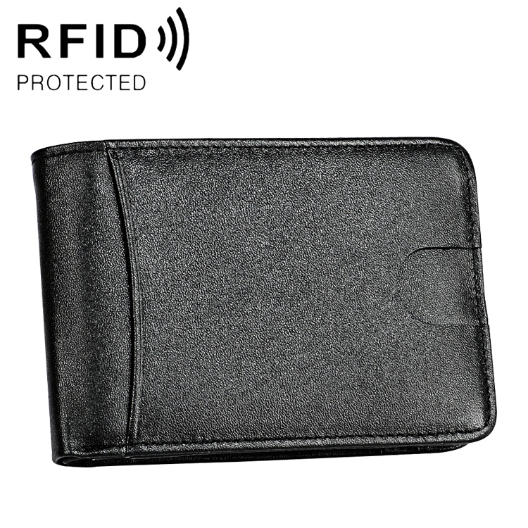 KB186 Antimagnetic RFID Mini Crazy Horse Texture Leather Billfold Card Wallet for Men and Women (Black)
KB186 Antimagnetic RFID Mini Crazy Horse Texture Leather Billfold Card Wallet for Men and Women (Black)