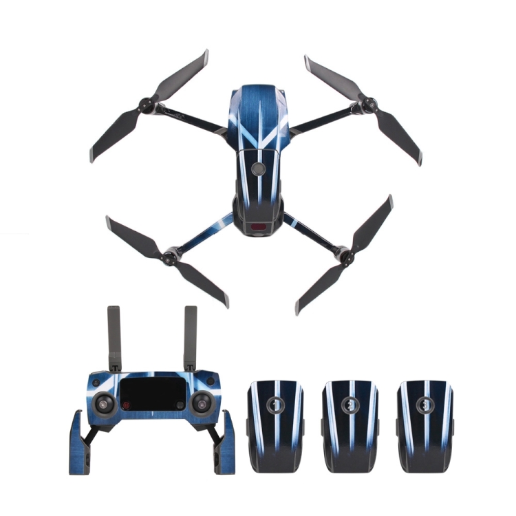 Fashion Cool Waterproof All-surround PVC Sticker Kit for DJI Mavic 2 Pro / Zoom Drone Quadcopter
Fashion Cool Waterproof All-surround PVC Sticker Kit for DJI Mavic 2 Pro / Zoom Drone Quadcopter