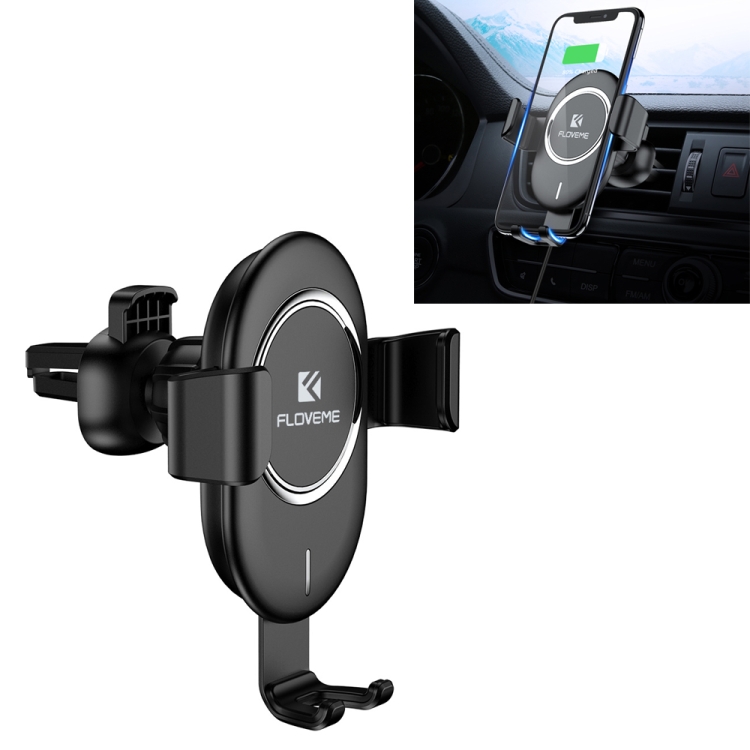 FLOVEME Auto Car Gravity Car Wireless Charger Mount Phone Holder (Black)
FLOVEME Auto Car Gravity Car Wireless Charger Mount Phone Holder (Black)
