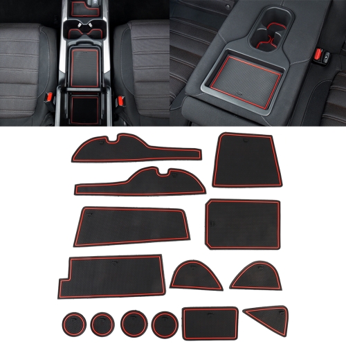 Car Water Cup Gate Slot Mats Plastic Red Anti-Slip Interior Door Pad for Toyota RAV4 2016-2018
Car Water Cup Gate Slot Mats Plastic Red Anti-Slip Interior Door Pad for Toyota RAV4 2016-2018
