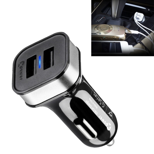 XPower G5 Universal Car Dual USB Quick Charger 2 USB Ports Charger DC12-24V 3.6A (Black)
XPower G5 Universal Car Dual USB Quick Charger 2 USB Ports Charger DC12-24V 3.6A (Black)