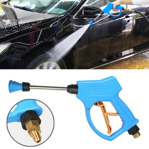 High Pressure Horn Shape Nozzle Clear Water Gun for Self-service Car Washing Machine, Outer Wire: 18 x 1.5
High Pressure Horn Shape Nozzle Clear Water Gun for Self-service Car Washing Machine, Outer Wire: 18 x 1.5