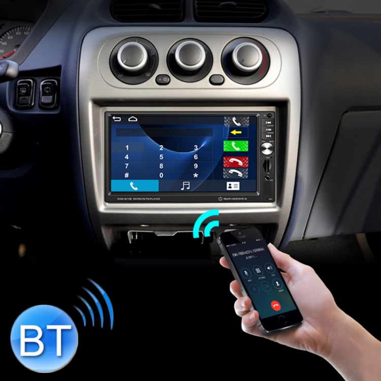 8010B HD 7 inch 12V Universal Car Radio Receiver MP5 Player, Support FM & Bluetooth & TF Card with Remote Control
8010B HD 7 inch 12V Universal Car Radio Receiver MP5 Player, Support FM & Bluetooth & TF Card with Remote Control