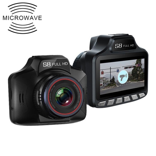 S8 FHD 1080P 3.0 inch Video Camera Recorder DVR + Radar Detector, Jieli Program, Support G-sensor / Night Vision
S8 FHD 1080P 3.0 inch Video Camera Recorder DVR + Radar Detector, Jieli Program, Support G-sensor / Night Vision