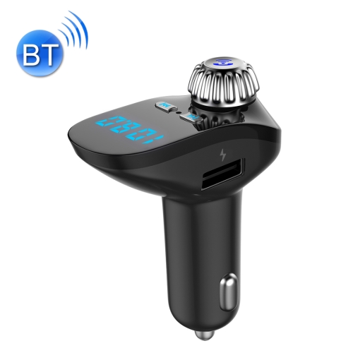 

G95 Mini Wireless Bluetooth FM Transmitter MP3 Player Car Kit Charger, with Handsfree, Music Player, USB Charging Port, A2DP Function, Support TF Card & U Disk