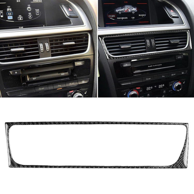 Car Carbon Fiber Air Conditioning Air Outlet Frame Decorative Sticker for Audi A4 B8 2009-2016 / A5 2008-2017 / Q5 2009-2017
Car Carbon Fiber Air Conditioning Air Outlet Frame Decorative Sticker for Audi A4 B8 2009-2016 / A5 2008-2017 / Q5 2009-2017