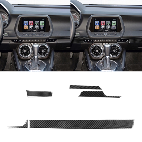 5 in 1 Car Carbon Fiber Central Console Decorative Sticker for Chevrolet Camaro 2017-2019
5 in 1 Car Carbon Fiber Central Console Decorative Sticker for Chevrolet Camaro 2017-2019