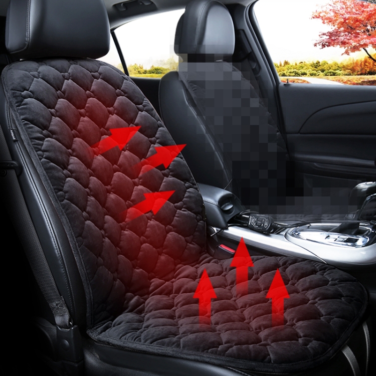 Car 12V Front Seat Heater Cushion Warmer Cover Winter Heated Warm, Single Seat (Black)
Car 12V Front Seat Heater Cushion Warmer Cover Winter Heated Warm, Single Seat (Black)