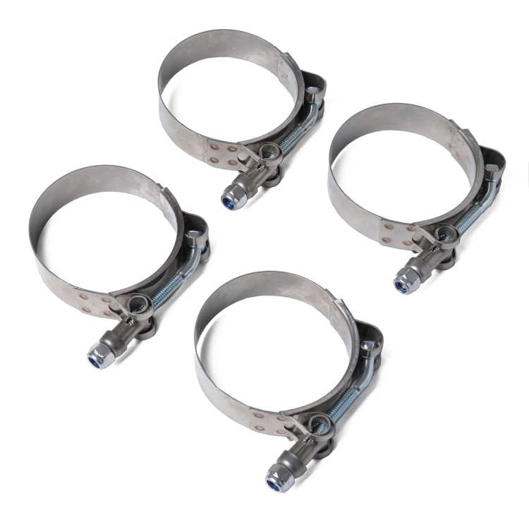 4 PCS Stainless Steel T-Bolt Hose Clamps Pipe Clip Fuel Line Clip, Size: 95-103mm
4 PCS Stainless Steel T-Bolt Hose Clamps Pipe Clip Fuel Line Clip, Size: 95-103mm