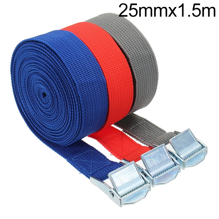 Car Tension Rope Luggage Strap Belt Auto Car Boat Fixed Strap with Alloy Buckle,Random Color Delivery, Size: 25mm x 1.5m
Car Tension Rope Luggage Strap Belt Auto Car Boat Fixed Strap with Alloy Buckle,Random Color Delivery, Size: 25mm x 1.5m