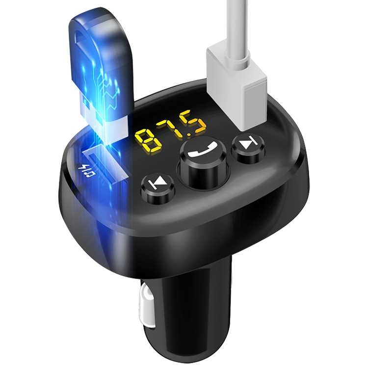 372 Car Multi-functional Smart MP3 Player Dual USB Bluetooth Hands-free Receiver
372 Car Multi-functional Smart MP3 Player Dual USB Bluetooth Hands-free Receiver