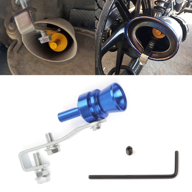 Universal Aluminum Turbo Sound Exhaust Muffler Pipe Whistle Car / Motorcycle Simulator Whistler, Size: M, Outside Diameter: 23mm(Blue)
Universal Aluminum Turbo Sound Exhaust Muffler Pipe Whistle Car / Motorcycle Simulator Whistler, Size: M, Outside Diameter: 23mm(Blue)