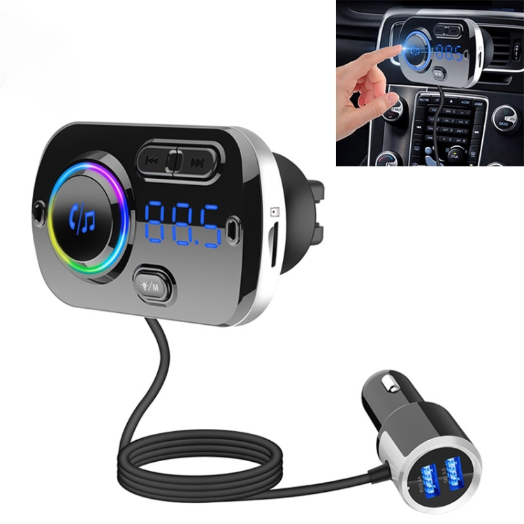 BC49BQ Car Digital Radio Receiver Bluetooth MP3 Player FM Transmitter Voice Assistant QC3.0 Quick Charger
BC49BQ Car Digital Radio Receiver Bluetooth MP3 Player FM Transmitter Voice Assistant QC3.0 Quick Charger