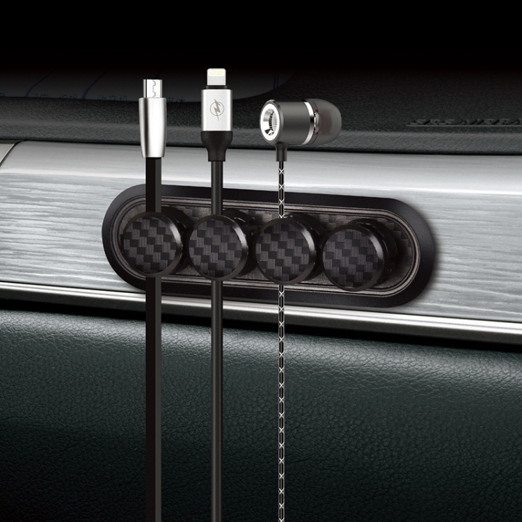 Car Carbon Fiber Magnetic Clamp Cable Storage Box Creative Desktop Hub Organizer
Car Carbon Fiber Magnetic Clamp Cable Storage Box Creative Desktop Hub Organizer