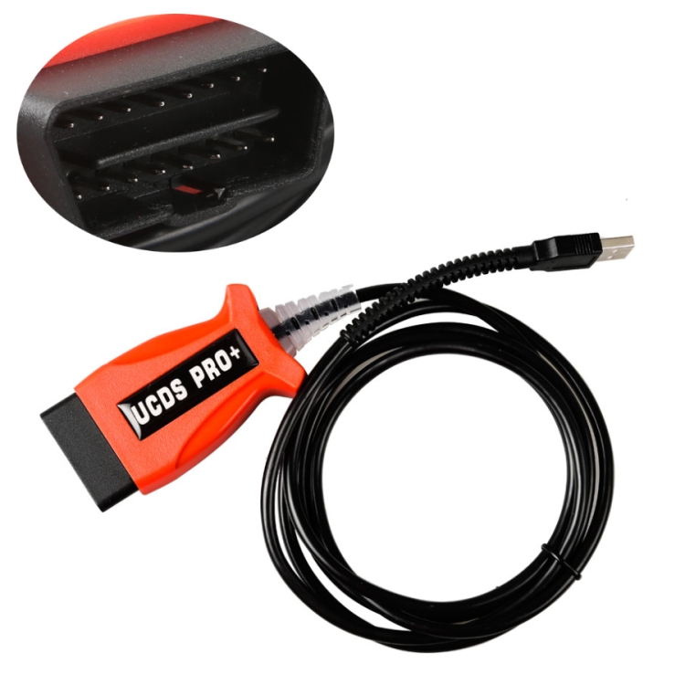 UCDS PRO+ Car OBD2 Diagnostic Tool with 35 Tokens UCDS for Ford USB Connection
UCDS PRO+ Car OBD2 Diagnostic Tool with 35 Tokens UCDS for Ford USB Connection