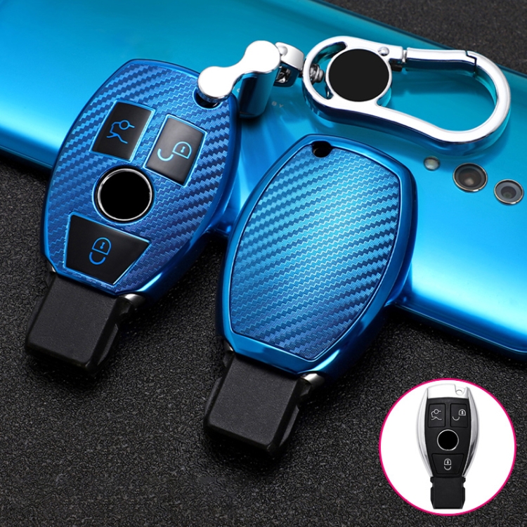 For Mercedes-Benz C-Class 3-button B Version Car TPU Key Protective Cover Key Case with Key Ring (Blue)
For Mercedes-Benz C-Class 3-button B Version Car TPU Key Protective Cover Key Case with Key Ring (Blue)