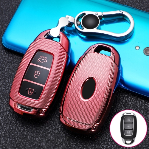 For Hyundai IX35 Smart 3-button Car TPU Key Protective Cover Key Case with Key Ring (Pink)
For Hyundai IX35 Smart 3-button Car TPU Key Protective Cover Key Case with Key Ring (Pink)