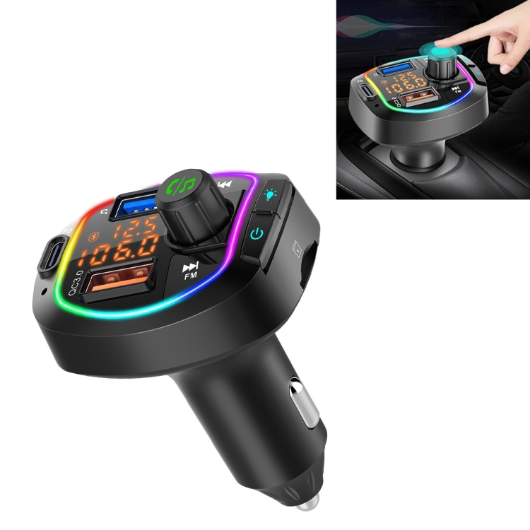 BC66 Colorful Car MP3 Player Multi-functional Bluetooth Receiver Car Cigarette Lighter U Disk Charger
BC66 Colorful Car MP3 Player Multi-functional Bluetooth Receiver Car Cigarette Lighter U Disk Charger
