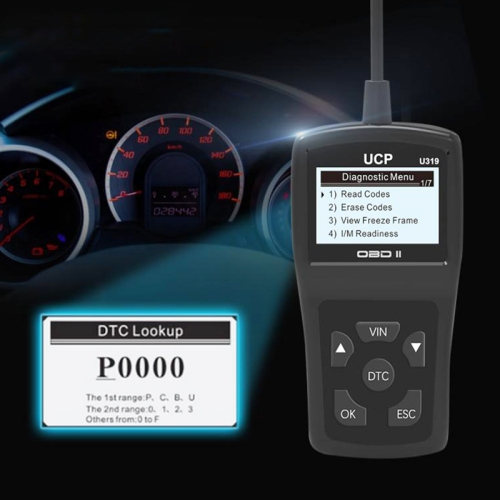 

U319 Car Mini Code Reader OBD2 Fault Detector Diagnostic Tool