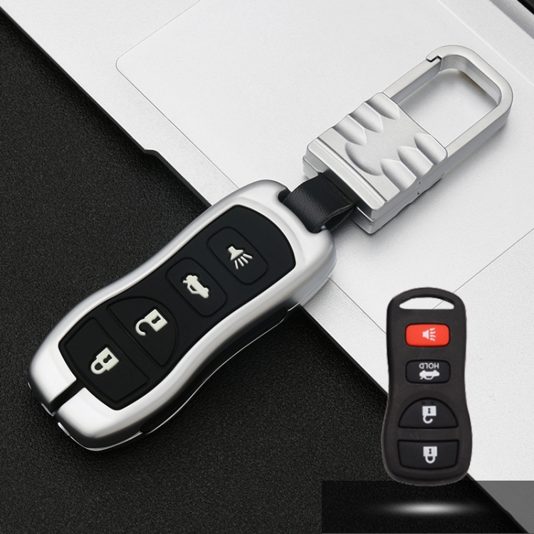Car Luminous All-inclusive Zinc Alloy Key Protective Case Key Shell for Nissan I Style (Silver)
Car Luminous All-inclusive Zinc Alloy Key Protective Case Key Shell for Nissan I Style (Silver)