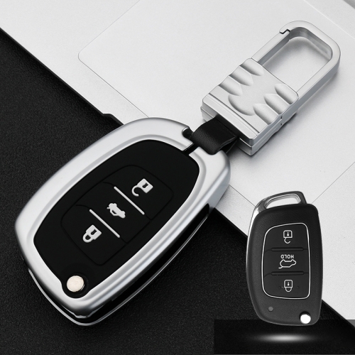 Car Luminous All-inclusive Zinc Alloy Key Protective Case Key Shell for Hyundai D Style Folding 3-button (Silver)
Car Luminous All-inclusive Zinc Alloy Key Protective Case Key Shell for Hyundai D Style Folding 3-button (Silver)