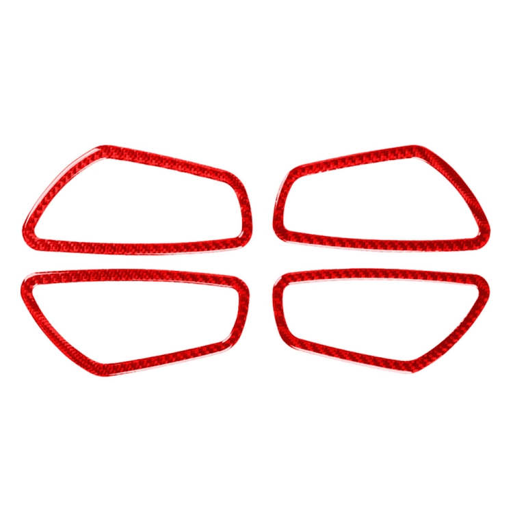 Car Carbon Fiber Inside Door Wrist Frame Decorative Sticker for Honda Tenth Generation Civic 2016-2019, Left and Right Drive Universal (Red)
Car Carbon Fiber Inside Door Wrist Frame Decorative Sticker for Honda Tenth Generation Civic 2016-2019, Left and Right Drive Universal (Red)