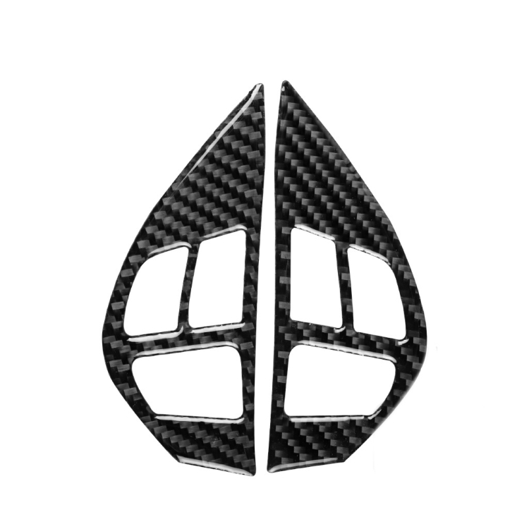 2 PCS Car Carbon Fiber Steering Wheel Buttons Decorative Sticker for Mitsubishi Lancer DE ES GTS 2008-2015, Left and Right Drive Universal
2 PCS Car Carbon Fiber Steering Wheel Buttons Decorative Sticker for Mitsubishi Lancer DE ES GTS 2008-2015, Left and Right Drive Universal