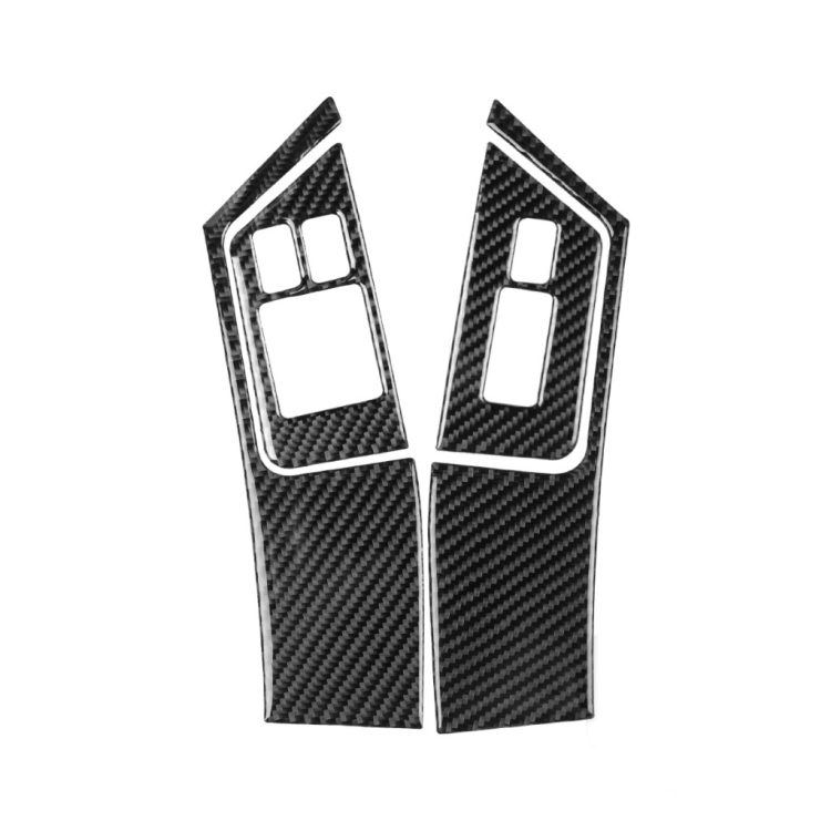 4 PCS Car Carbon Fiber Window Lift Button Panel Decorative Sticker for Nissan GTR R35 2008-2016, Left Drive
4 PCS Car Carbon Fiber Window Lift Button Panel Decorative Sticker for Nissan GTR R35 2008-2016, Left Drive