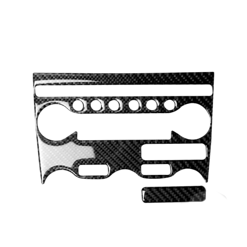 2 in 1 Car Carbon Fiber Air Conditioning Adjustment Panel Decorative Sticker for Nissan 370Z Z34 2009-, Left and Right Drive Universal
2 in 1 Car Carbon Fiber Air Conditioning Adjustment Panel Decorative Sticker for Nissan 370Z Z34 2009-, Left and Right Drive Universal