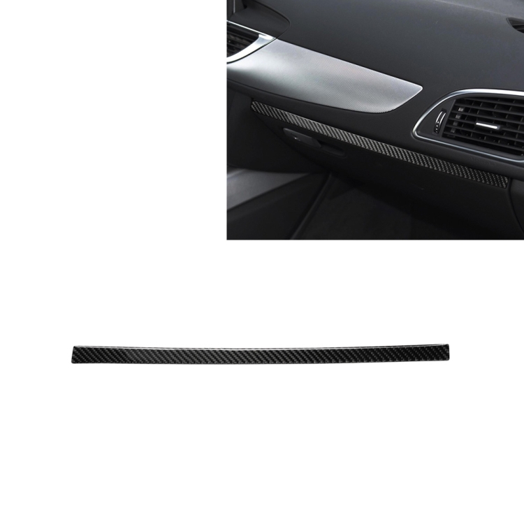 Car Carbon Fiber Passenger Seat Decorative Strip for Audi A6 S6 C7 A7 S7 4G8 2012-2018, Left and Right Drive Universal
Car Carbon Fiber Passenger Seat Decorative Strip for Audi A6 S6 C7 A7 S7 4G8 2012-2018, Left and Right Drive Universal