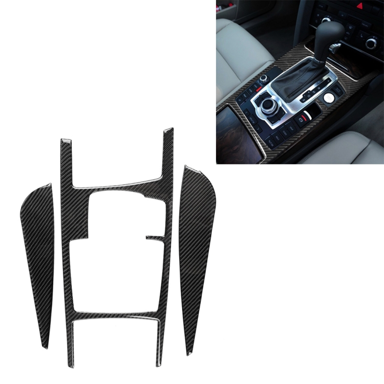 Car Carbon Fiber Gear Shift Position + Side Panel Decorative Sticker for Audi A6 2005-2011, Right Drive, Low Configuration
Car Carbon Fiber Gear Shift Position + Side Panel Decorative Sticker for Audi A6 2005-2011, Right Drive, Low Configuration