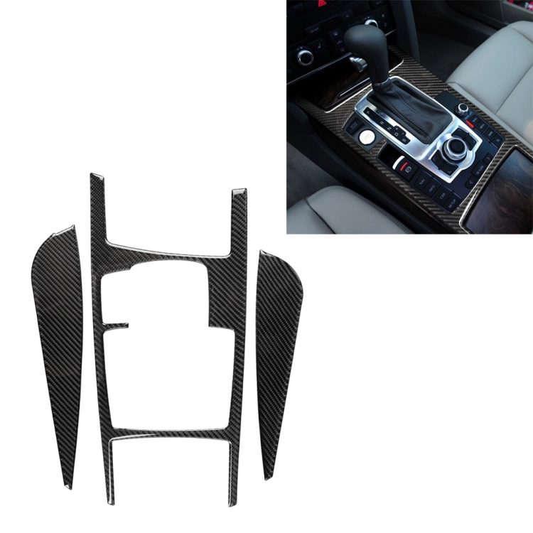Car Carbon Fiber Gear Shift Position + Side Panel Decorative Sticker for Audi A6 2005-2011, Left Drive, Low Configuration
Car Carbon Fiber Gear Shift Position + Side Panel Decorative Sticker for Audi A6 2005-2011, Left Drive, Low Configuration