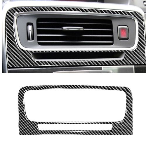 Car Carbon Fiber Central Control Air Outlet Decorative Stickers for Volvo V60 2010-2017 / S60 2010-2018, Left and Right Drive Universal
Car Carbon Fiber Central Control Air Outlet Decorative Stickers for Volvo V60 2010-2017 / S60 2010-2018, Left and Right Drive Universal