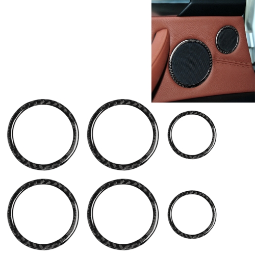 6 in 1 Car Carbon Fiber Solid Color Horn Ring Decorative Sticker for BMW 2008-2013 E70 / 2008-2014 E71, Left and Right Drive Universal
6 in 1 Car Carbon Fiber Solid Color Horn Ring Decorative Sticker for BMW 2008-2013 E70 / 2008-2014 E71, Left and Right Drive Universal