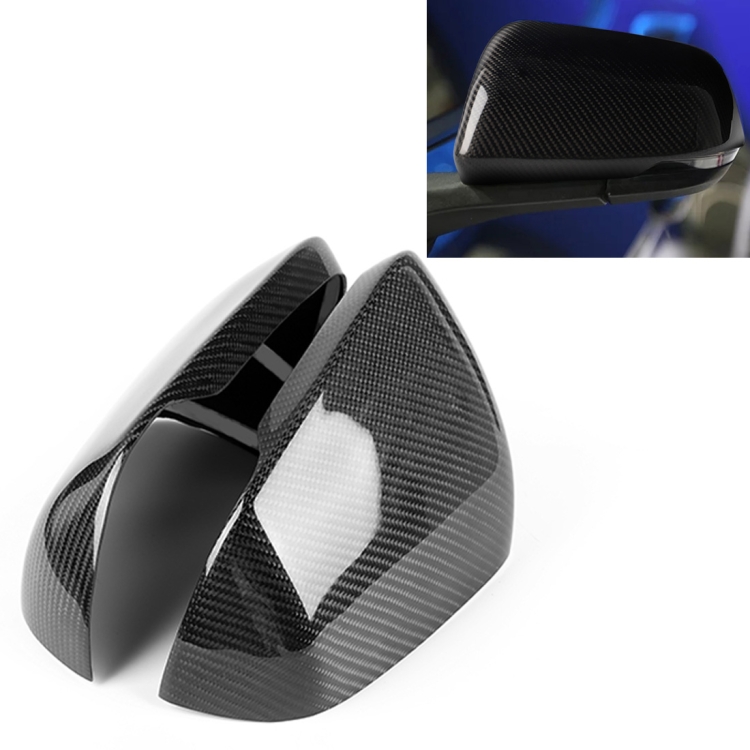 2 PCS Car Carbon Fiber Rearview Mirror Shells for 2015-2019 American Version Mustang with Light, Left Drive
2 PCS Car Carbon Fiber Rearview Mirror Shells for 2015-2019 American Version Mustang with Light, Left Drive
