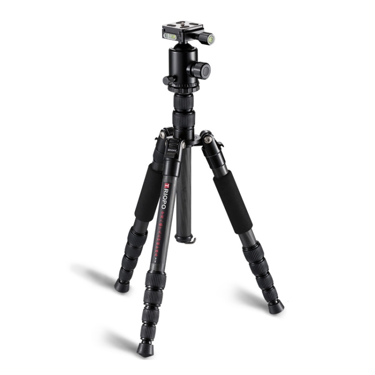 TRIOPO T259G+Q2 Adjustable Portable Carbon Fiber Tripod with Q-2 Ball Head for SLR Camera
TRIOPO T259G+Q2 Adjustable Portable Carbon Fiber Tripod with Q-2 Ball Head for SLR Camera