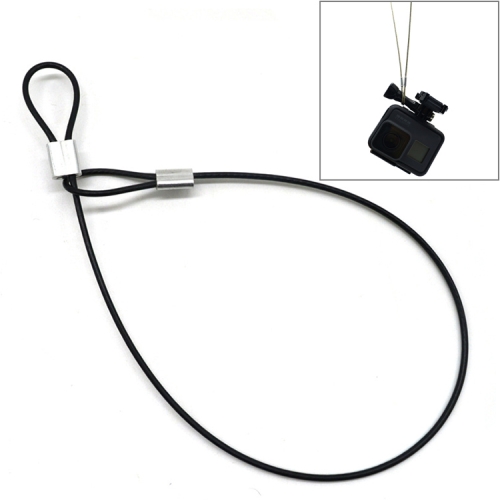 30cm Action Camera Universal Screw Anti-lost Wire Safety Rope for GoPro Fusion/Hero6/Hero5/Xiaoyi/Xiaomi (Black)
30cm Action Camera Universal Screw Anti-lost Wire Safety Rope for GoPro Fusion/Hero6/Hero5/Xiaoyi/Xiaomi (Black)