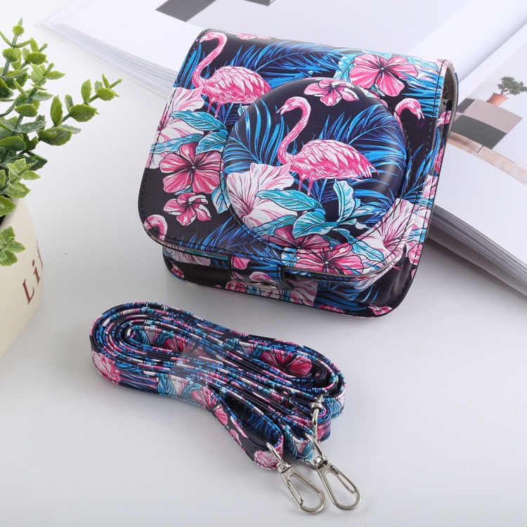 Flamingo Pattern Full Body Camera PU Leather Case Bag with Strap for FUJIFILM instax mini 9 / mini 8+ / mini 8
Flamingo Pattern Full Body Camera PU Leather Case Bag with Strap for FUJIFILM instax mini 9 / mini 8+ / mini 8