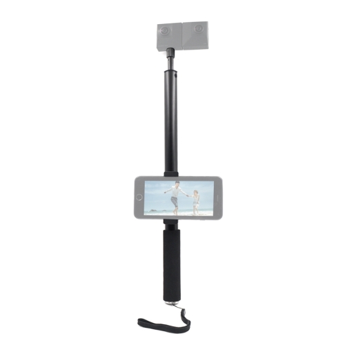 

STARTRC Super Long Extendable Pole Aluminum Alloy Selfie Stick Monopod for Insta360 ONE X / EVO, Cellphone, Length: 45cm-200cm(Black)