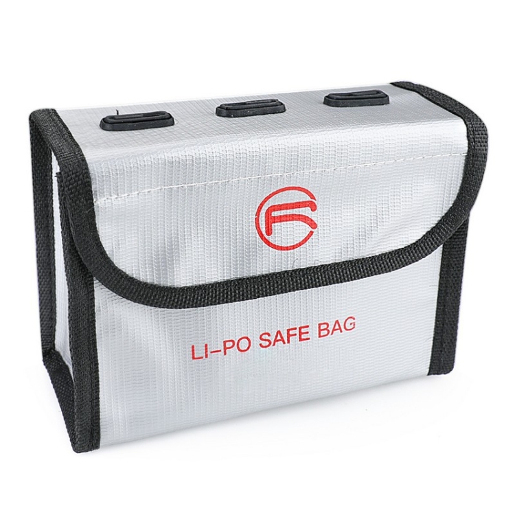 RCSTQ for DJI FPV Combo 3 x Batteries Li-Po Safe Explosion-proof Storage Bag(Silver)
RCSTQ for DJI FPV Combo 3 x Batteries Li-Po Safe Explosion-proof Storage Bag(Silver)