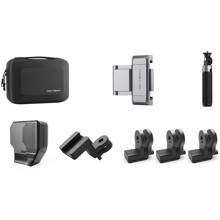 PGYTECH P-18C-042 Extension Pole Storage Bag Expansion Accessories Vlog Kit for DJI Osmo Pocket
PGYTECH P-18C-042 Extension Pole Storage Bag Expansion Accessories Vlog Kit for DJI Osmo Pocket