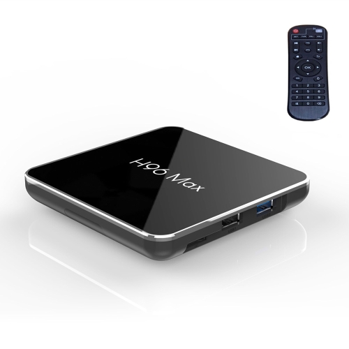 

H96 Max X2 Ultra HD Media Player Smart TV BOX with Remote Controller, Android 8.1, Amlogic S905X2 Quad Core ARM Cortex A53 up to 2.0GHz, 4GB+64GB, Support TF Card, HDMI,USB 3.0/2.0, AV, WiFi