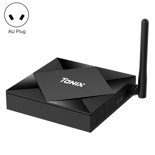 TANIX TX6s 4K Smart TV BOX Android 10 Media Player wtih Remote Control, Quad Core Allwinner H616, RAM: 2GB, ROM: 8GB, 2.4GHz WiFi, Bluetooth, AU Plug
TANIX TX6s 4K Smart TV BOX Android 10 Media Player wtih Remote Control, Quad Core Allwinner H616, RAM: 2GB, ROM: 8GB, 2.4GHz WiFi, Bluetooth, AU Plug