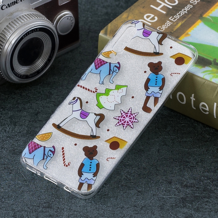 Colored Drawing Pattern Transparent TPU Protective Case for Galaxy A50(Puppet Toys)
Colored Drawing Pattern Transparent TPU Protective Case for Galaxy A50(Puppet Toys)