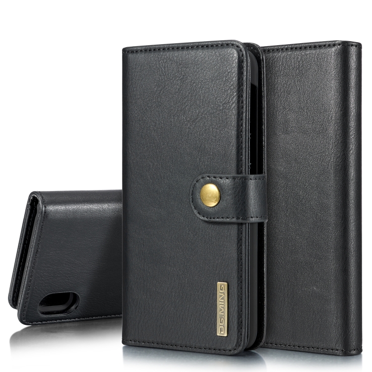 DG.MING Crazy Horse Texture Flip Detachable Magnetic Leather Case with Holder & Card Slots & Wallet for Galaxy A10(Black)
DG.MING Crazy Horse Texture Flip Detachable Magnetic Leather Case with Holder & Card Slots & Wallet for Galaxy A10(Black)