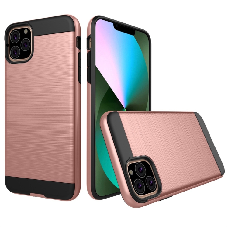 Brushed Texture Shockproof Rugged Armor Protective Case for iPhone XI Max (2019)(Rose Gold)
Brushed Texture Shockproof Rugged Armor Protective Case for iPhone XI Max (2019)(Rose Gold)
