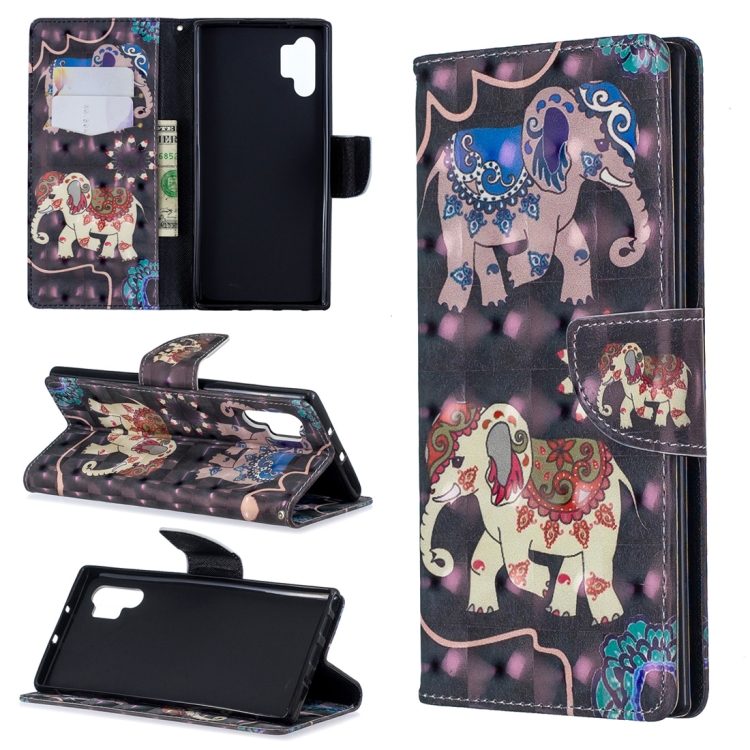 3D Colored Drawing Pattern Horizontal Flip Leather Case with Holder & Card Slots & Wallet For Galaxy Note10+(Two Elephants)
3D Colored Drawing Pattern Horizontal Flip Leather Case with Holder & Card Slots & Wallet For Galaxy Note10+(Two Elephants)