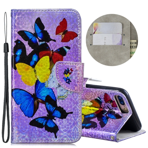 Dazzle Laser Coloured Drawing Horizontal Flip Leather Case with Holder & Card Slots & Wallet & Lanyard for iPhone 6 Plus / 6s Plus / 7 Plus / 8 Plus(Seven Butterflies)
Dazzle Laser Coloured Drawing Horizontal Flip Leather Case with Holder & Card Slots & Wallet & Lanyard for iPhone 6 Plus / 6s Plus / 7 Plus / 8 Plus(Seven Butterflies)