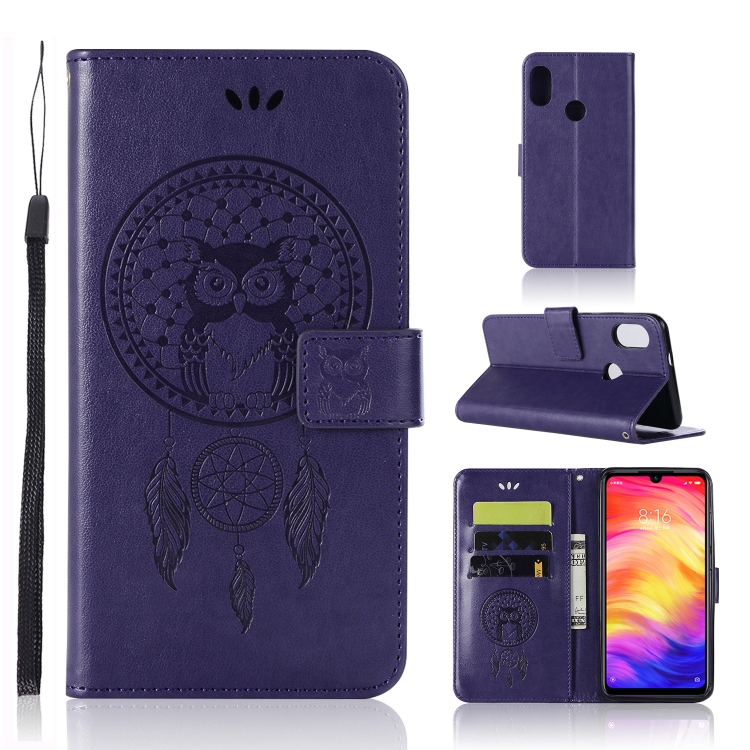 Wind Chime Owl Embossing Pattern Horizontal Flip Leather Case with Holder & Card Slots & Wallet For Xiaomi Redmi 7(Purple)
Wind Chime Owl Embossing Pattern Horizontal Flip Leather Case with Holder & Card Slots & Wallet For Xiaomi Redmi 7(Purple)